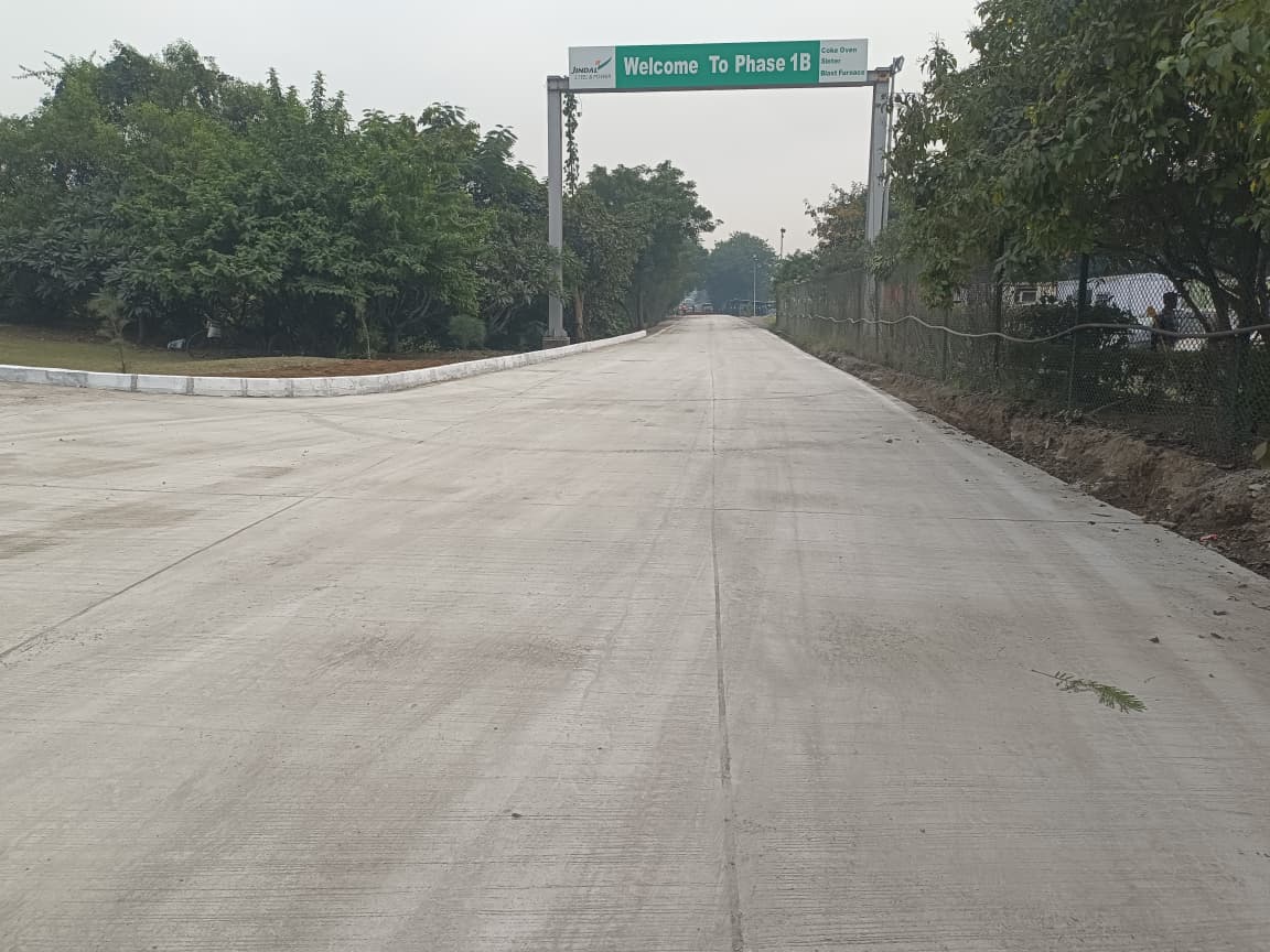 JSPL Angul Road Work - Phase 1B Lake View Road